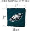 image:imageYouTheFanCornhole Bags  4PKPhiladelphia Eagles  Green