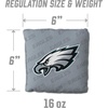image:imageYouTheFanCornhole Bags  4PKPhiladelphia Eagles  Grey