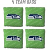 image:imageYouTheFanCornhole Bags  4PKSeattle Seahawks  Green