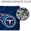 image:imageYouTheFanCornhole Bags  4PKTennessee Titans  Dark Blue