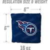 image:imageYouTheFanCornhole Bags  4PKTennessee Titans  Dark Blue