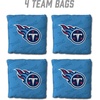 image:imageYouTheFanCornhole Bags  4PKTennessee Titans  Light Blue
