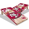 image:imageYouTheFan NFL 2 x 4 Professional Wood Cornhole GameTeam Colors