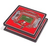 image:imageYouTheFan NFL Arizona Cardinals 3D StadiumView Coasters  State Farm StadiumTampa Bay Buccaneers