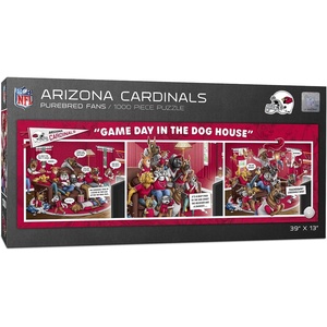 image:imageYouTheFan NFL Game Day in The Dog House  1000pc PuzzleArizona Cardinals