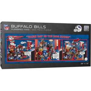 image:imageYouTheFan NFL Game Day in The Dog House  1000pc PuzzleBuffalo Bills