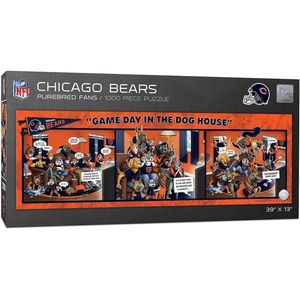 image:imageYouTheFan NFL Game Day in The Dog House  1000pc PuzzleChicago Bears