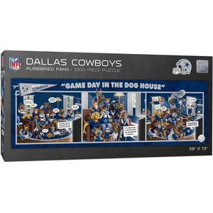 image:imageYouTheFan NFL Game Day in The Dog House  1000pc PuzzleDallas Cowboys