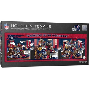 image:imageYouTheFan NFL Game Day in The Dog House  1000pc PuzzleHouston Texans