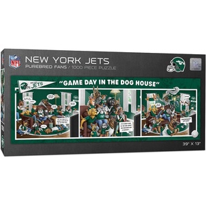 image:imageYouTheFan NFL Game Day in The Dog House  1000pc PuzzleNew York Jets