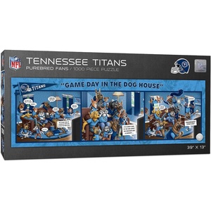 image:imageYouTheFan NFL Game Day in The Dog House  1000pc PuzzleTennessee Titans
