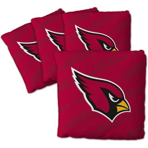 image:imageYouTheFanCornhole Bags  4PKArizona Cardinals  Red