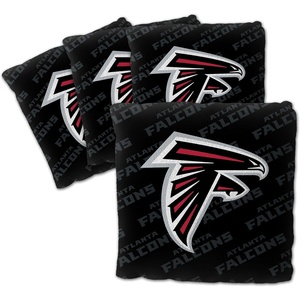image:imageYouTheFanCornhole Bags  4PKAtlanta Falcons  Black