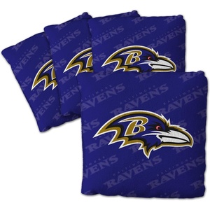image:imageYouTheFanCornhole Bags  4PKBaltimore Ravens  Purple