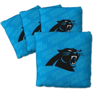 image:imageYouTheFanCornhole Bags  4PKCarolina Panthers  Blue