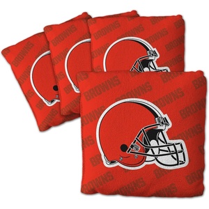 image:imageYouTheFanCornhole Bags  4PKCleveland Browns  Orange