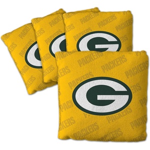 image:imageYouTheFanCornhole Bags  4PKGreen Bay Packers  Yellow