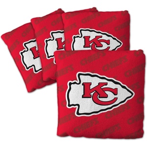 image:imageYouTheFanCornhole Bags  4PKKansas City Chiefs  Red