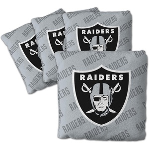 image:imageYouTheFanCornhole Bags  4PKLas Vegas Raiders  Grey
