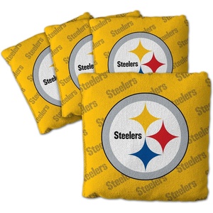 image:imageYouTheFanCornhole Bags  4PKPittsburgh Steelers  Yellow