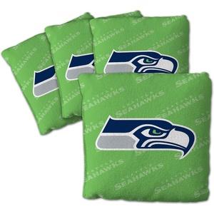 image:imageYouTheFanCornhole Bags  4PKSeattle Seahawks  Green