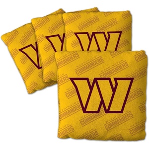 image:imageYouTheFanCornhole Bags  4PKWashington Commanders  Yellow