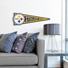 image:imageYouTheFan NFL 3D Wall Pennant precisioncrafted unique shape made of multiple layers readytohang officially licensed and stylish addition for ultimate team fanPittsburgh Steelers