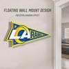 image:imageYouTheFan NFL 3D Wall Pennant precisioncrafted unique shape made of multiple layers readytohang officially licensed and stylish addition for ultimate team fanLos Angeles Rams