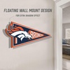 image:imageYouTheFan NFL 3D Wall Pennant precisioncrafted unique shape made of multiple layers readytohang officially licensed and stylish addition for ultimate team fanDenver Broncos