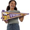 image:imageYouTheFan NFL 3D Wall Pennant precisioncrafted unique shape made of multiple layers readytohang officially licensed and stylish addition for ultimate team fanMinnesota Vikings