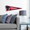 image:imageYouTheFan NFL 3D Wall Pennant precisioncrafted unique shape made of multiple layers readytohang officially licensed and stylish addition for ultimate team fanHouston Texans
