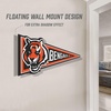 image:imageYouTheFan NFL 3D Wall Pennant precisioncrafted unique shape made of multiple layers readytohang officially licensed and stylish addition for ultimate team fanCincinnati Bengals