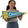 image:imageYouTheFan NFL 3D Wall Pennant precisioncrafted unique shape made of multiple layers readytohang officially licensed and stylish addition for ultimate team fanLos Angeles Chargers