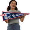 image:imageYouTheFan NFL 3D Wall Pennant precisioncrafted unique shape made of multiple layers readytohang officially licensed and stylish addition for ultimate team fanNew England Patriots