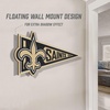 image:imageYouTheFan NFL 3D Wall Pennant precisioncrafted unique shape made of multiple layers readytohang officially licensed and stylish addition for ultimate team fanNew Orleans Saints