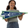 image:imageYouTheFan NFL 3D Wall Pennant precisioncrafted unique shape made of multiple layers readytohang officially licensed and stylish addition for ultimate team fanSeattle Seahawks