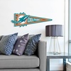 image:imageYouTheFan NFL 3D Wall Pennant precisioncrafted unique shape made of multiple layers readytohang officially licensed and stylish addition for ultimate team fanMiami Dolphins