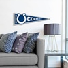 image:imageYouTheFan NFL 3D Wall Pennant precisioncrafted unique shape made of multiple layers readytohang officially licensed and stylish addition for ultimate team fanIndianapolis Colts
