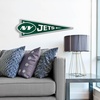 image:imageYouTheFan NFL 3D Wall Pennant precisioncrafted unique shape made of multiple layers readytohang officially licensed and stylish addition for ultimate team fanNew York Jets