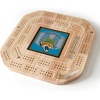 image:imageYouTheFan NFL Licensed Fan Cribbage Wood Board GameJacksonville Jaguars
