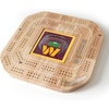 image:imageYouTheFan NFL Licensed Fan Cribbage Wood Board GameWashington Commanders