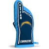 image:imageYouTheFan NFL OfficiallyLicensed Oven Mitt  Heat Resistant 100 Cotton Patented Design Great for Indoors or Outdoors on the Grill  Official Team Colors and LogoLos Angeles Chargers