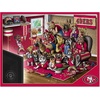 image:imageYouTheFan NFL Purebred Fans 500pc Puzzle  A Real NailbiterSan Francisco 49ers