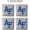 image:imageYouTheFan OfficiallyLicensed NCAA Set of 4 Cornhole Bags  All Weather Regulation 6 x 6 Size  16oz Weight  Designed in USAAir Force Academy  Grey