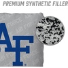 image:imageYouTheFan OfficiallyLicensed NCAA Set of 4 Cornhole Bags  All Weather Regulation 6 x 6 Size  16oz Weight  Designed in USAAir Force Academy  Grey