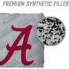 image:imageYouTheFan OfficiallyLicensed NCAA Set of 4 Cornhole Bags  All Weather Regulation 6 x 6 Size  16oz Weight  Designed in USAAlabama Crimson Tide  Grey