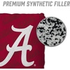 image:imageYouTheFan OfficiallyLicensed NCAA Set of 4 Cornhole Bags  All Weather Regulation 6 x 6 Size  16oz Weight  Designed in USAAlabama Crimson Tide  Red