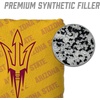 image:imageYouTheFan OfficiallyLicensed NCAA Set of 4 Cornhole Bags  All Weather Regulation 6 x 6 Size  16oz Weight  Designed in USAArizona State Sun Devils  Yellow