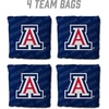 image:imageYouTheFan OfficiallyLicensed NCAA Set of 4 Cornhole Bags  All Weather Regulation 6 x 6 Size  16oz Weight  Designed in USAArizona Wildcats  Blue