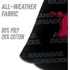 image:imageYouTheFan OfficiallyLicensed NCAA Set of 4 Cornhole Bags  All Weather Regulation 6 x 6 Size  16oz Weight  Designed in USAArkansas Razorbacks  Black